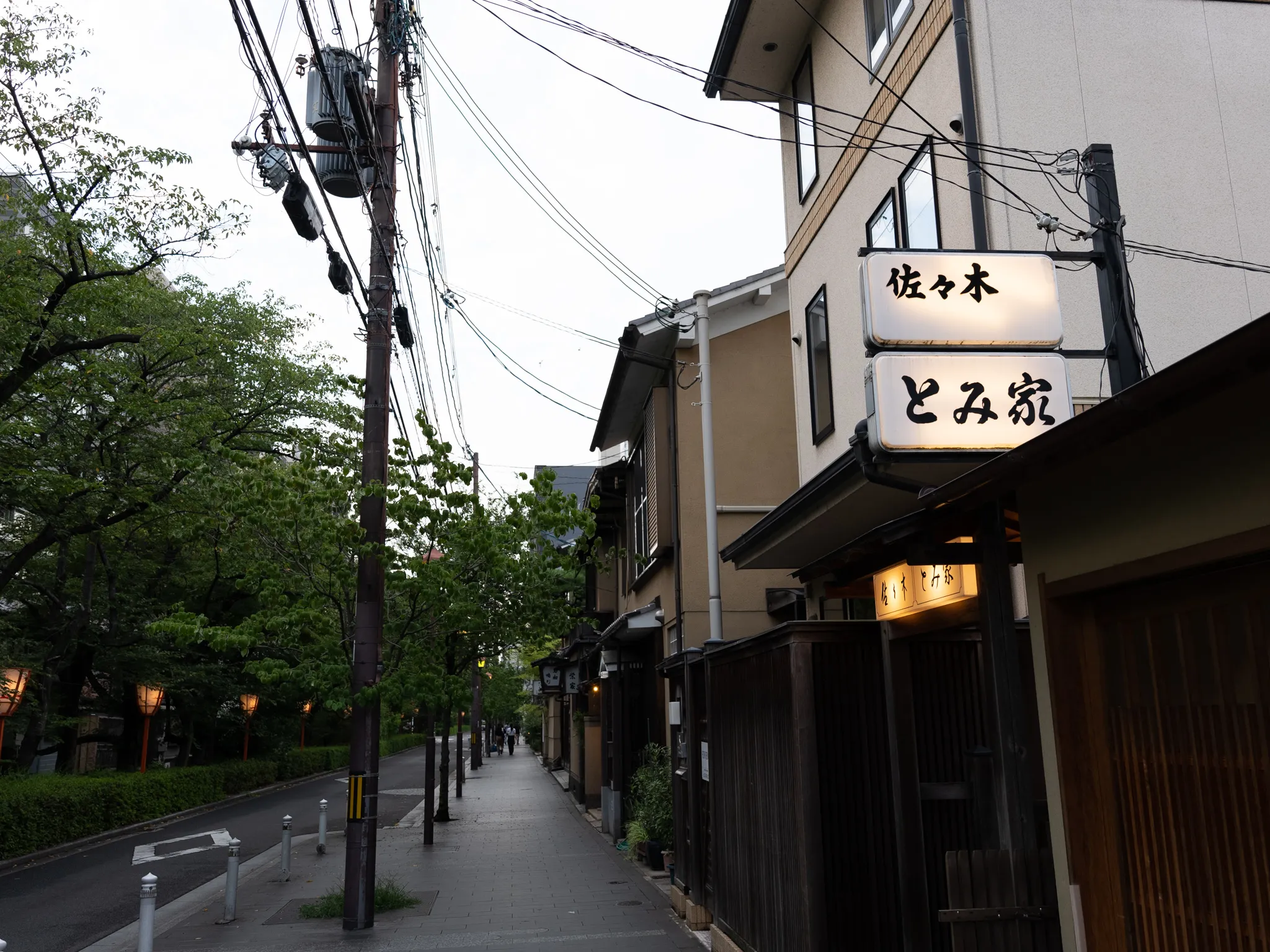 京都 木屋町通り 下京区四条あたり