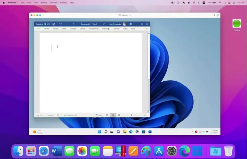 Parallels®︎ Desktop 18 for MacならMacからドラッグ&ドロップでデータ連携もできる！
