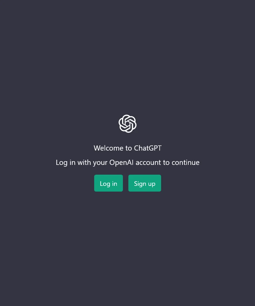 ChatGPT（https://chat.openai.com/auth/login）