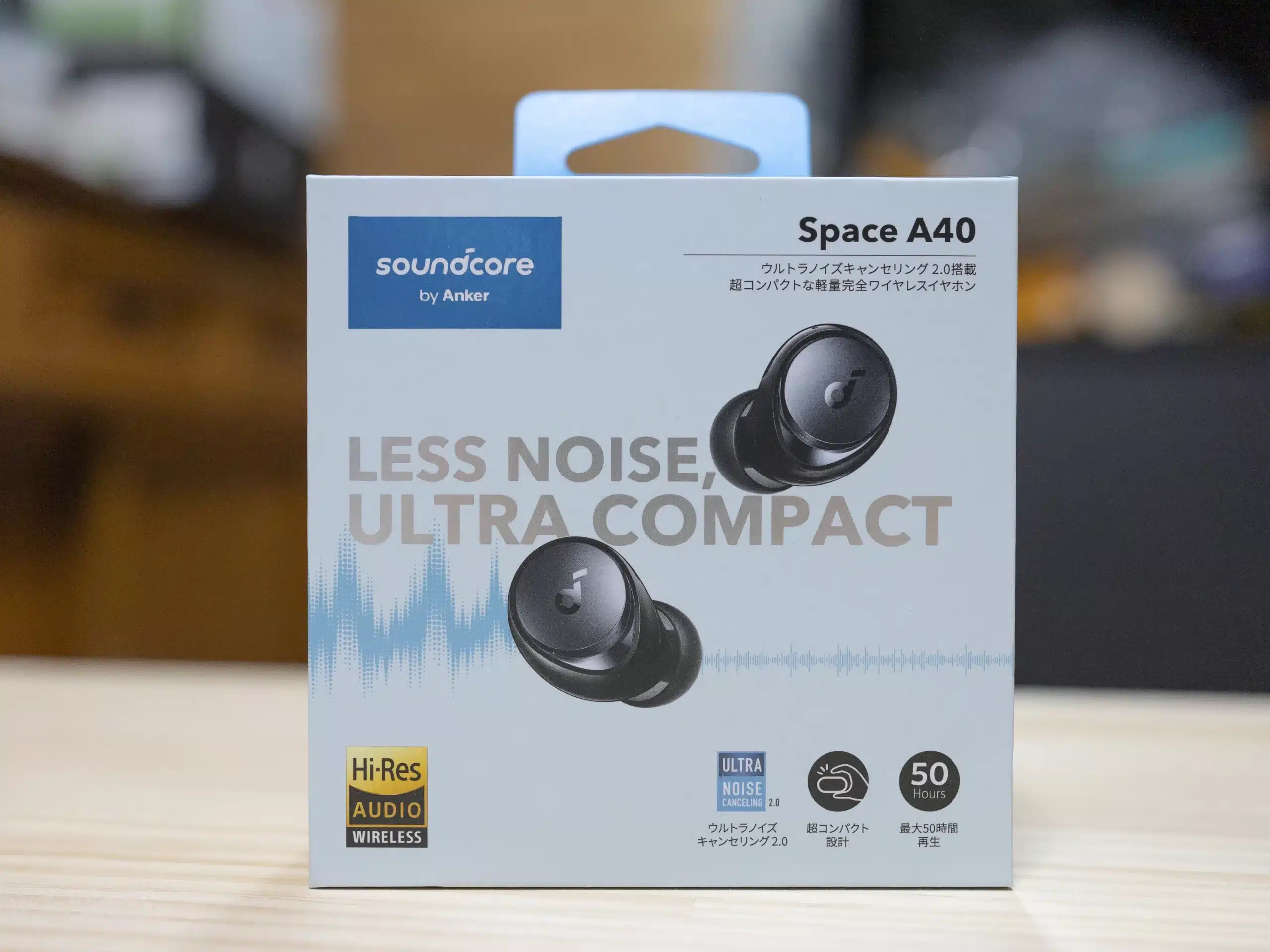Anker Soundcore Space A40 外箱正面